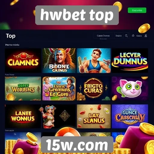 hwbet top oferece ampla variedade de jogos online